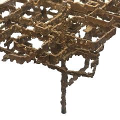 Daniel Gluck Daniel Gluck Maze Coffee Table in Bronze 1969 - 4175247