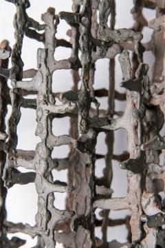 Daniel Gluck Large Brutalist Welded Steel Wall Sculpture by Dan Gluck 1970s - 4283489