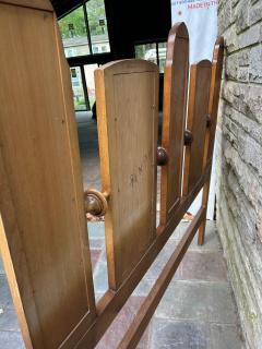 Daniel Jones Inc Stunning Daniel Jones Sculptural Walnut Queen Headboard Mid Century Modern - 4361922