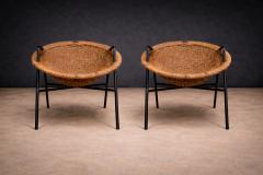 Daniel R Johnson Brazilian Mid Century Modern Wicker Chair Daniel R Johnson 1950s - 4550351