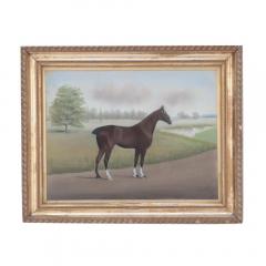 Daniel W Smith Dan W Smith American 1865 1934 Pastel Portrait of a Racehorse  - 3871914