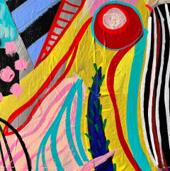 Daniela Marin Arrecife II Abstract painting 2023 - 3656146
