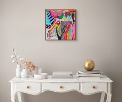 Daniela Marin Arrecife II Abstract painting 2023 - 3656160