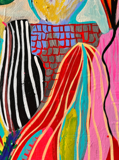 Daniela Marin Arrecife II Abstract painting 2023 - 3656163