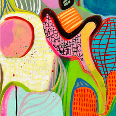 Daniela Marin Barotr pico V Abstract painting 2023 - 3656199