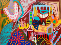 Daniela Marin Barotr pico VIII Abstract painting 2023 - 3656204
