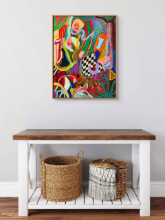 Daniela Marin Barotr pico XII Abstract painting 2023 - 3656188