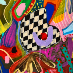 Daniela Marin Barotr pico XII Abstract painting 2023 - 3656198