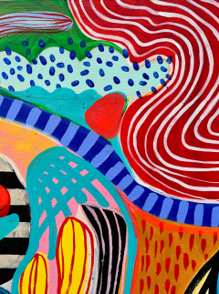 Daniela Marin Barotropico IV Abstract painting 2023 - 3656111