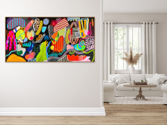 Daniela Marin Creation II Abstract painting 2022 - 3656179