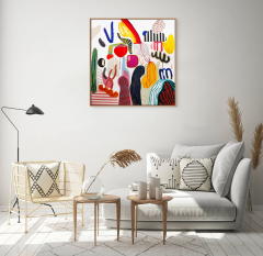 Daniela Marin Medusae II Abstract painting 2023 - 3656131