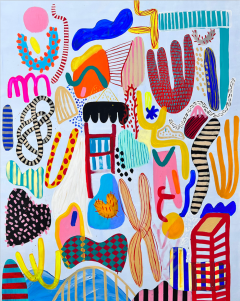 Daniela Marin Paradiso I Abstract painting 2023 - 3656139