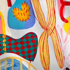 Daniela Marin Paradiso I Abstract painting 2023 - 3656166