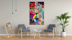 Daniela Marin Vista I Abstract painting 2023 - 3656125