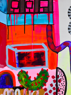 Daniela Marin Vista I Abstract painting 2023 - 3656130