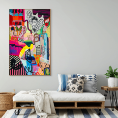 Daniela Marin Vista I Abstract painting 2023 - 3656149