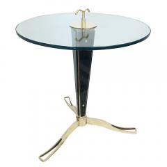 Daniele Bottacin Nero Glass Side Table by Daniele Bottacin for Gaspare Asaro - 587208