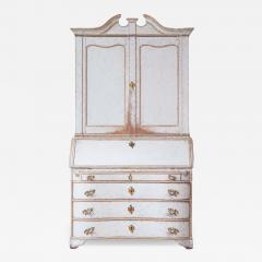 Danish 18th Century Rococo Secretary c 1760 - 4574155