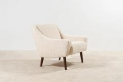 Danish Armchair with Teak Feet 1960s - 3033520