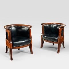 Danish Art nouveau arm chairs - 826790