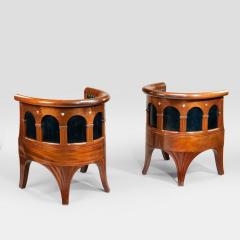 Danish Art nouveau arm chairs - 826791