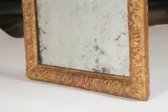 Danish Baroque Carved Giltwood Mirror with Original Plate - 790276