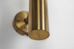 Danish Brass Torch Wall Sconces Denmark ca 1960s - 3163672