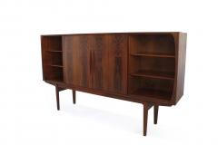 Danish Brazilian Rosewood Sideboard with Center Bar - 1079965