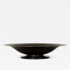 Danish Bronze Pedestal Bowl by Holger Fridericias for Ildfast Circa 1930 - 2046404
