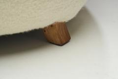 Danish Cabinetmaker Armchair with Curved Armrests Denmark 1940s - 4691964