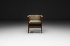 Danish Cabinetmaker Armchair with Wooden Frame Denmark Mid 20th Century - 4753603