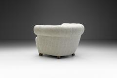 Danish Cabinetmaker Curved Easy Chair Denmark ca 1940s - 2598079