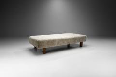 Danish Cabinetmaker Daybed in Sheepskin Denmark 1950s - 2069012