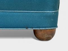 Danish Cabinetmaker Lounge Chair Beech Wool Denmark 1930s - 4453761