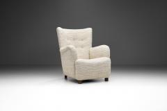 Danish Cabinetmaker Lounge Chair in Boucl Denmark 1960s - 3461115