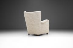 Danish Cabinetmaker Lounge Chair in Boucl Denmark 1960s - 3461116