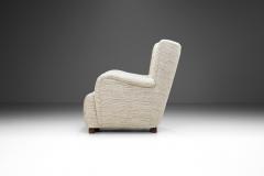 Danish Cabinetmaker Lounge Chair in Boucl Denmark 1960s - 3461117