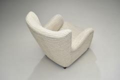 Danish Cabinetmaker Lounge Chair in Boucl Denmark 1960s - 3461119