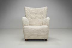 Danish Cabinetmaker Lounge Chair in Boucl Denmark 1960s - 3461123