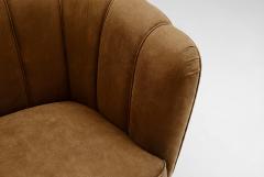 Danish Cabinetmaker Lounge Chair with Mohair Upholstery Denmark 1940s - 4593276