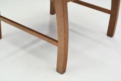 Danish Cabinetmaker Oak and Paper Cord Chair Denmark 1940s - 2414431