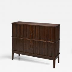 Danish Cabinetmaker Sideboard with Sliding Doors Denmark Mid 20th Century - 4691943