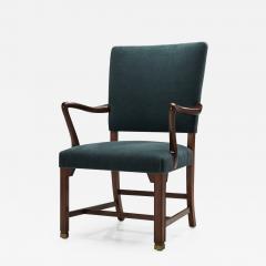 Danish Cabinetmaker Upholstered Armchair Denmark 1930s - 2331878
