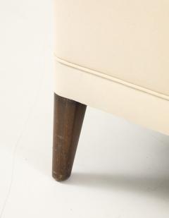Danish Cabinetmaker Wing Back Lounge Chair Denmark 1940 s - 4620668