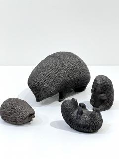 Danish Ceramic Hedgehogs by Ellen Karlsen - 2758226