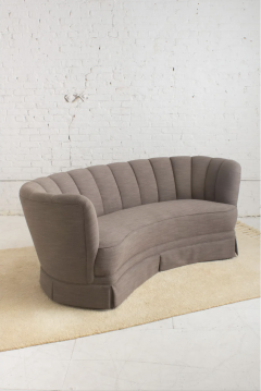 Danish Channel Back Sofa - 4110836