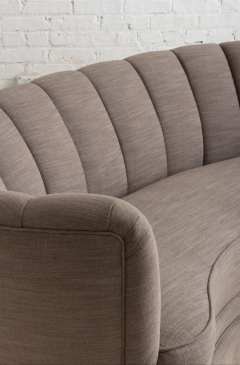 Danish Channel Back Sofa - 4110837