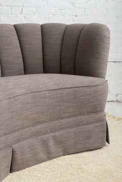 Danish Channel Back Sofa - 4110840