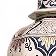 Danish Copenhagen Porcelain Vase with Lid - 4651831