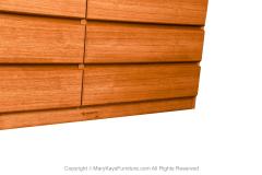 Danish Denmark Mid Century Modern Long Teak Dresser - 3312958